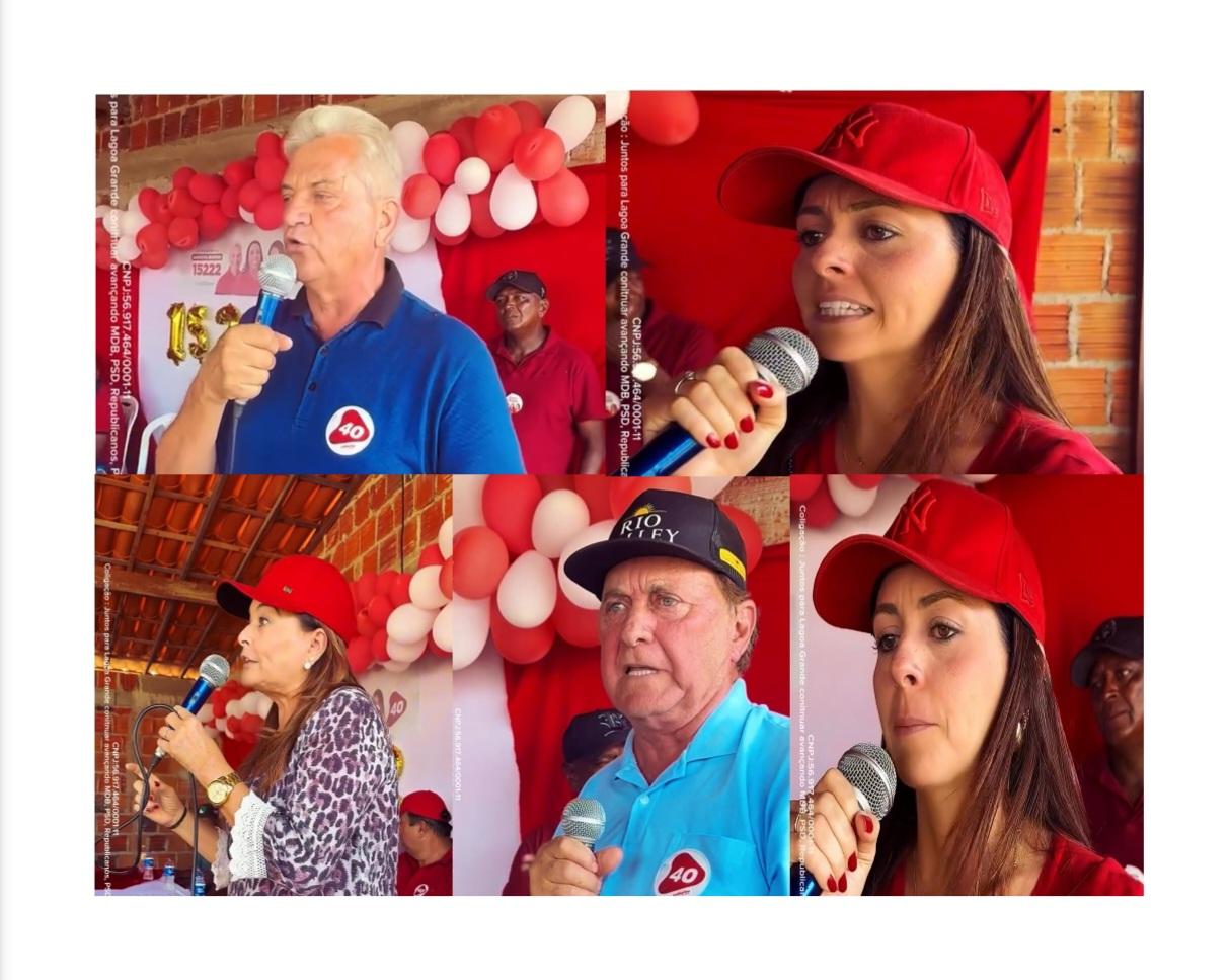 Emocionados, Vilmar Cappellaro, Jorge e Rose Garziera falam sobre Catharina, atual vice-prefeita e candidata a prefeita de Lagoa Grande-PE; ASSISTA