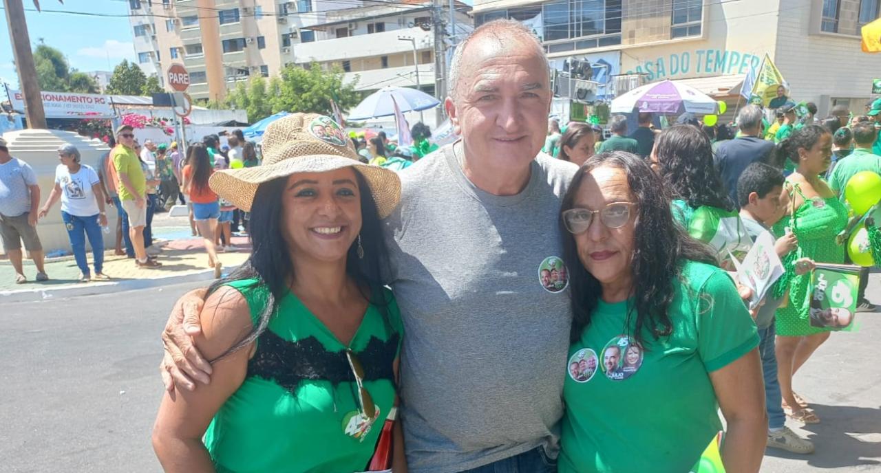 Em reta final de campanha, Domingos de Cristália segue arrastando apoios por onde passa para disputar o cargo de vereador de Petrolina-PE