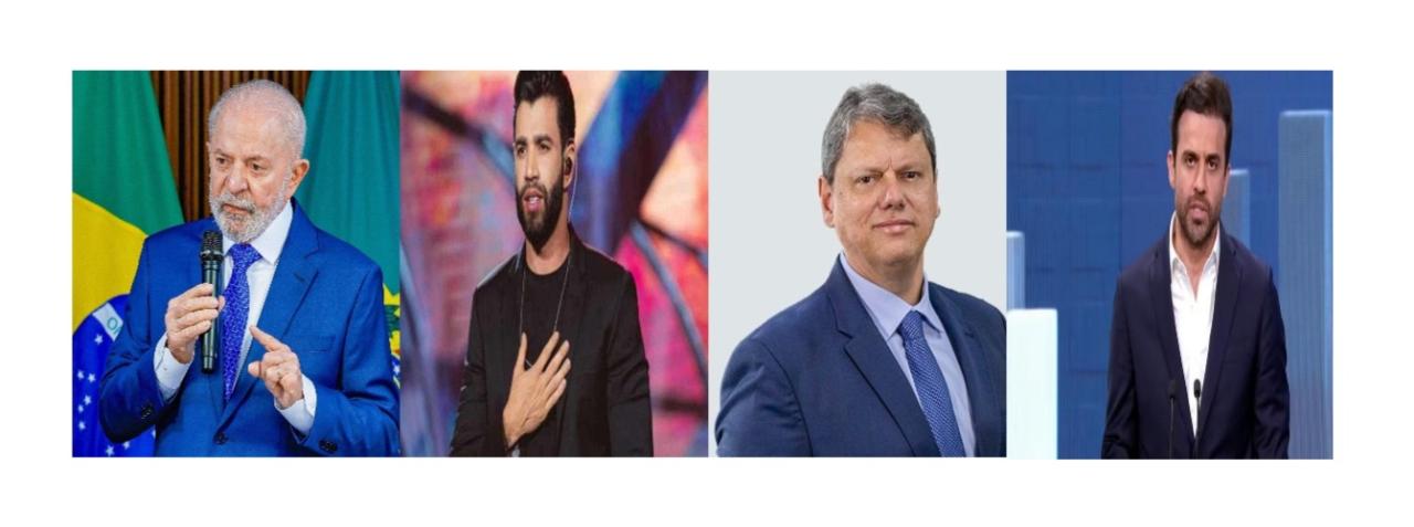 Lula lidera pesquisa para presidente e Gusttavo Lima aparece em segundo lugar; veja os números