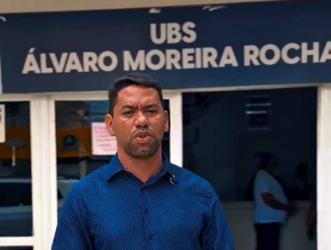 Vereador Wanderley Alves visita a UBS do bairro João de Deus, em Petrolina-PE e leva demandas ao secretário de Saúde