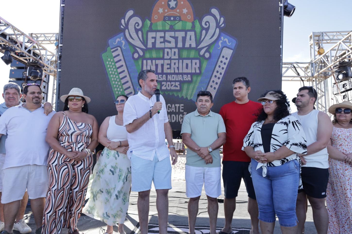 Com grandes atrações, prefeito Anísio Viana anuncia a programação da Festa do Interior de Casa Nova-BA 2025; CONFIRA