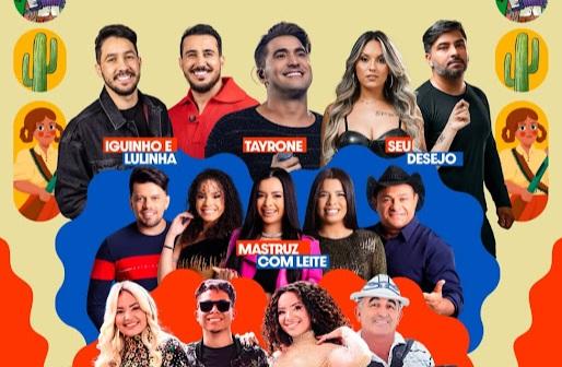 Festa de São Pedro de Pilar em Jaguarari-BA iniciará nesta sexta (11) com Seu Desejo, Noda de Caju, Tayrone, Marcelo & Rayane e muito mais