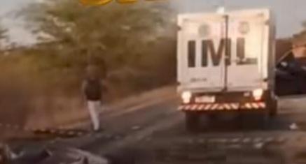 Acidente com vítima fatal é registrado na estrada do povoado de Pedrinhas, em Petrolina-PE