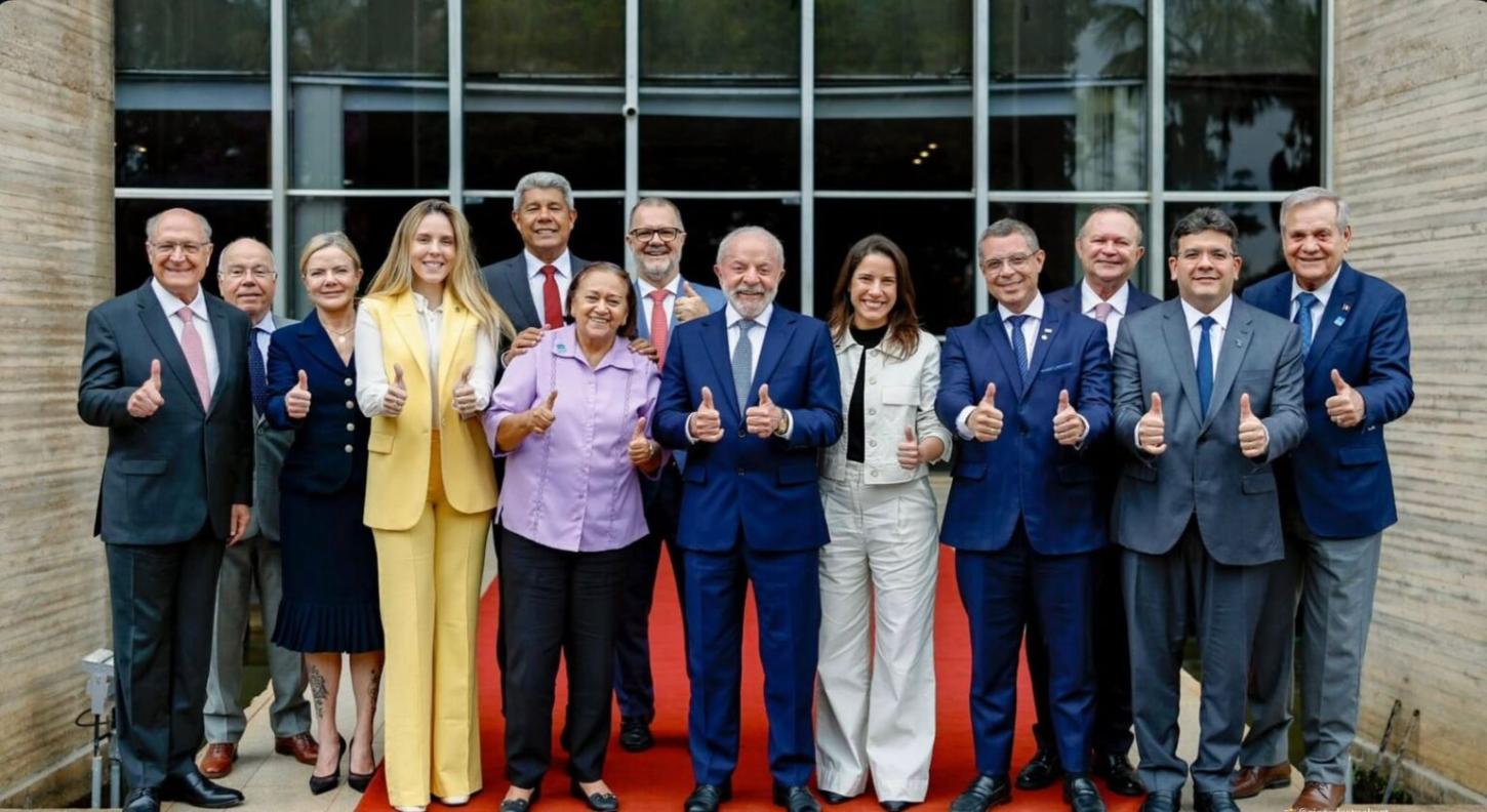Raquel Lyra se reúne com Lula, Alckmin e Haddad para debater medidas sobre o impacto do tarifaço em Pernambuco