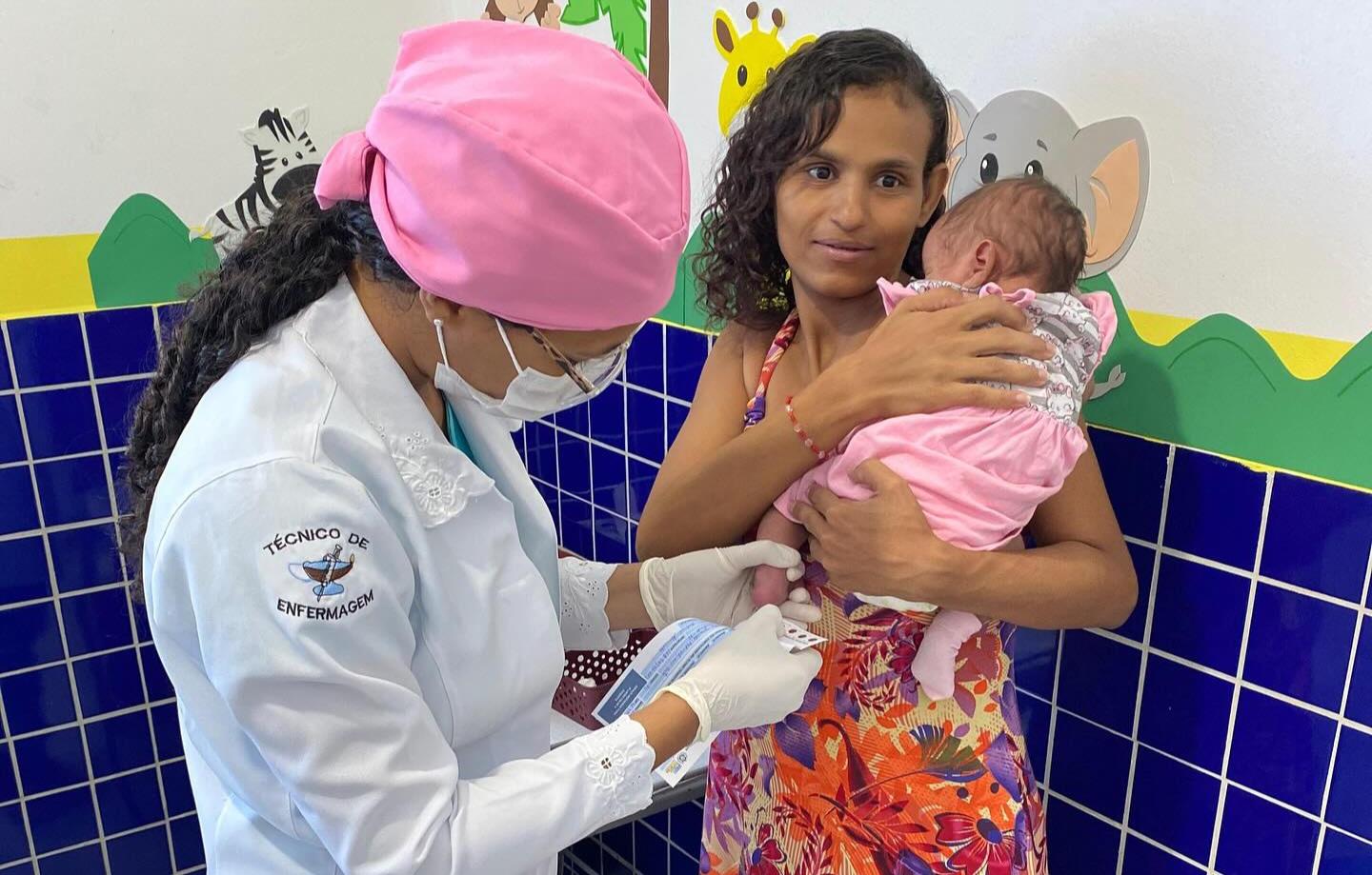 Secretaria de Saúde de Lagoa Grande-PE inaugura nova sala do Teste do Pezinho no PSF 06 do bairro Chafariz