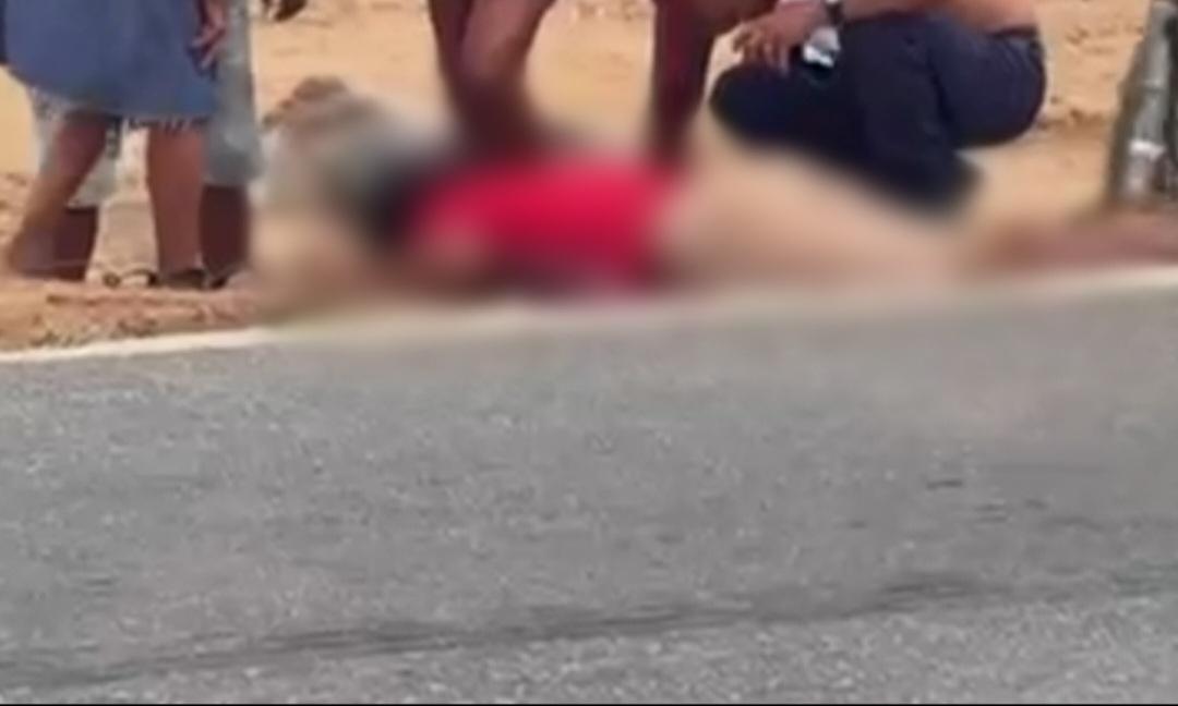 Homem perde o controle de motocicleta e sofre acidente em Lagoa Grande-PE