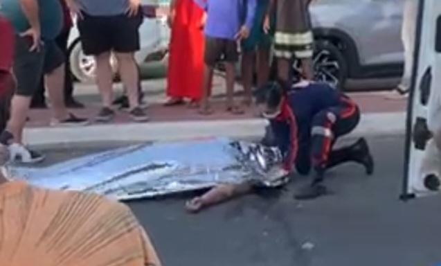 Mulher perde a vida depois de sofrer acidente de trânsito na Orla de Petrolina-PE