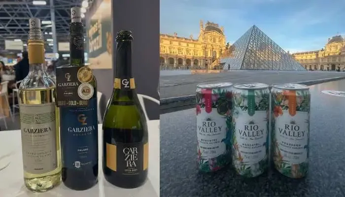 Do Vale do São Francisco para o exterior: Vinhos e frisantes do Grupo Garziera são destaques na maior feira de vinhos na França