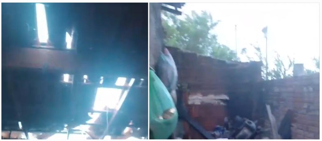 Forte ventania deixa estragos depois de carregar telhados e objetos de casas em Lagoa Grande-PE e localidades circunvizinhas; VEJA AS IMAGENS