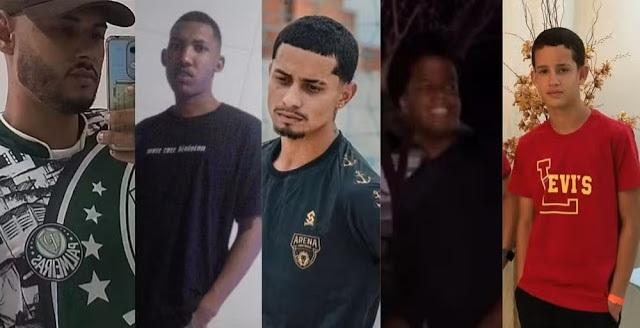 Acidente automobilístico deixa vereador de Juazeiro-BA e seu pai feridos, e mata cinco jovens na BR-324