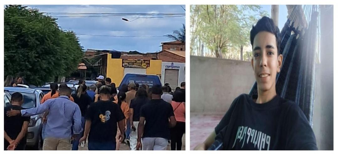 Em Lagoa Grande-PE, sob forte comoção, familiares e amigos dão o último adeus a João Paulo Galvão - 