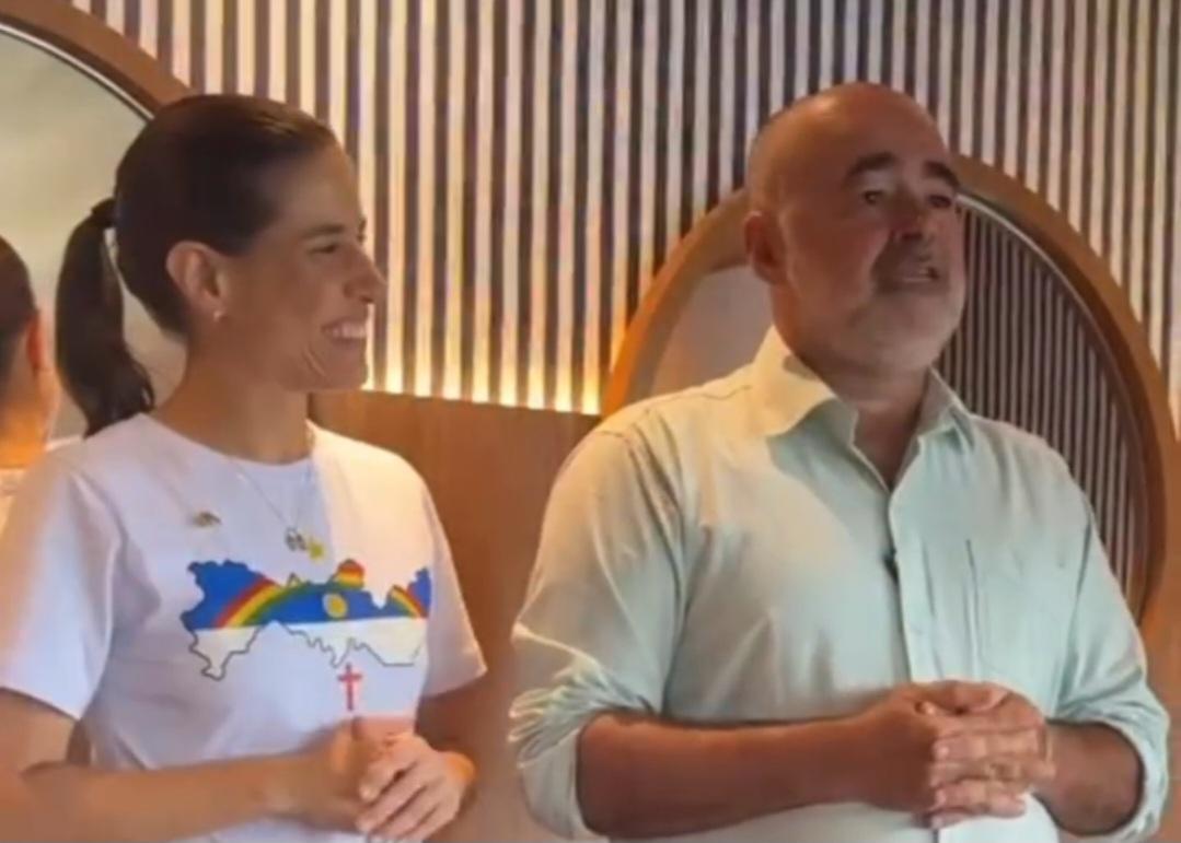 Ao lado da governadora Raquel Lyra, Julio Lossio anuncia pré-candidatura para deputado estadual