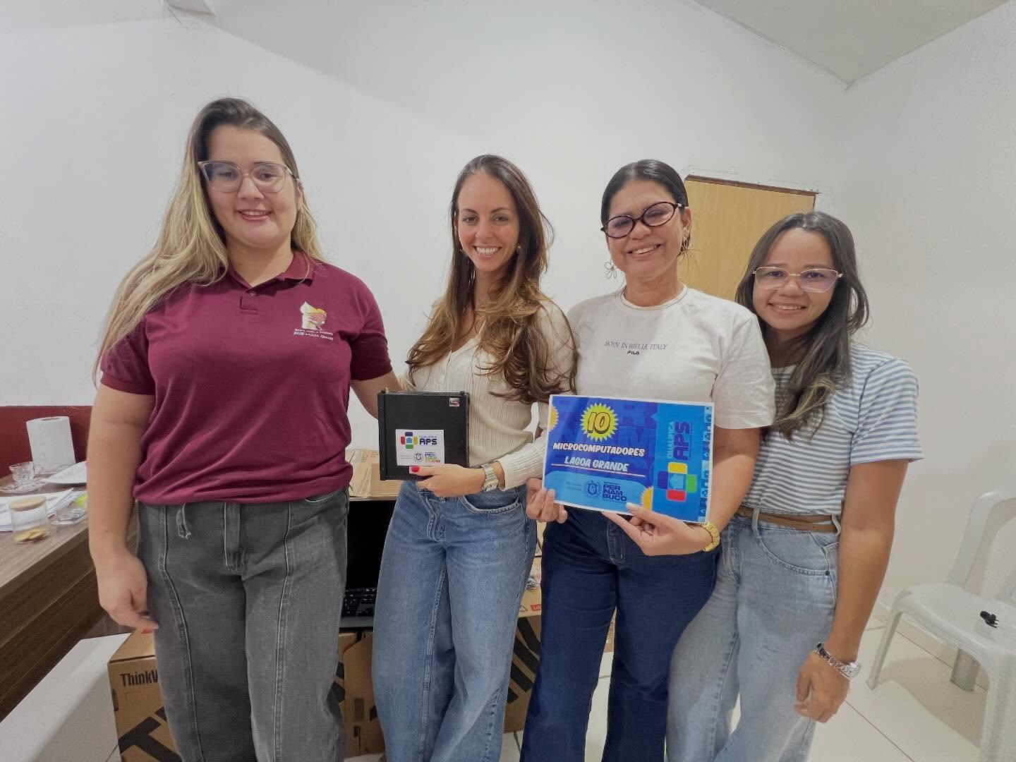 Lagoa Grande-PE adquire microcomputadores para reforçar a estrutura no atendimento ao público nas unidades de saúde