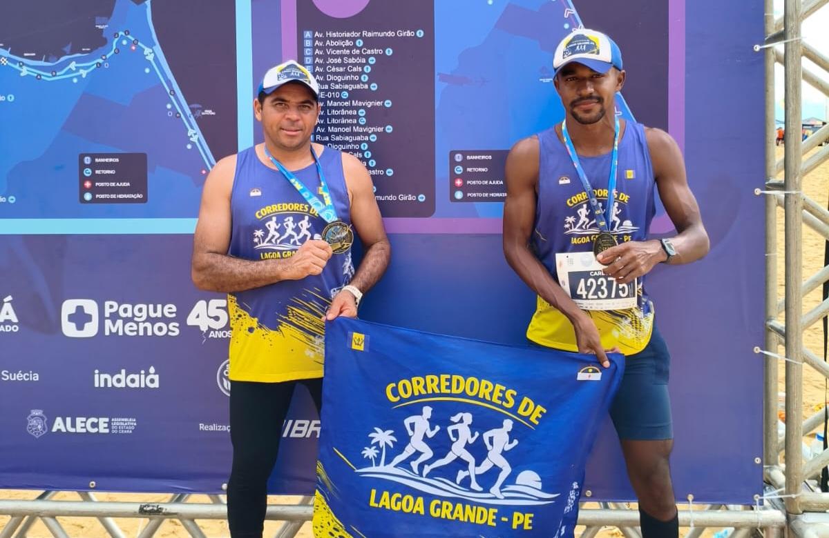 Resistência e superação: Atletas de Lagoa Grande-PE participam da 1ª Maratona Internacional de Fortaleza-CE