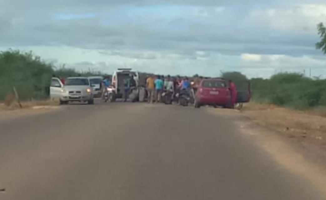 Acidente automobilístico é registrado na zona rural de Lagoa Grande-PE