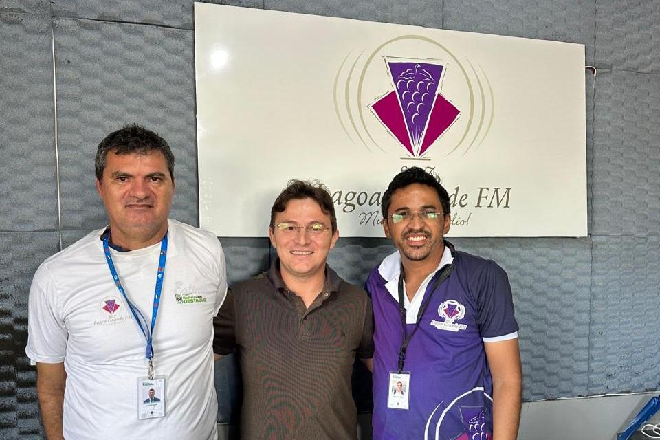 Pré-candidatura à ALEPE, ações do deputado federal Lucas Ramos e escala 6x1 são temas de entrevista de Elismar Gonçalves ao Notícias em Destaque, na Lagoa Grande FM