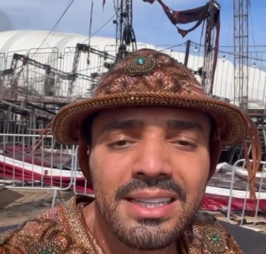 Tirullipa faz alerta e nega que está realizando vaquinha para reconstruir o Circo do Tirú; ASSISTA