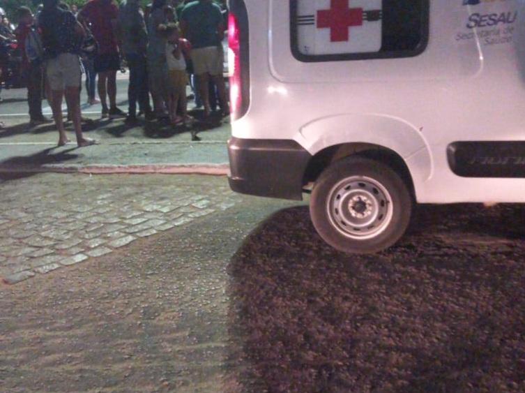 Acidente automobilístico é registrado na Avenida Nilo Coelho, em Lagoa Grande-PE