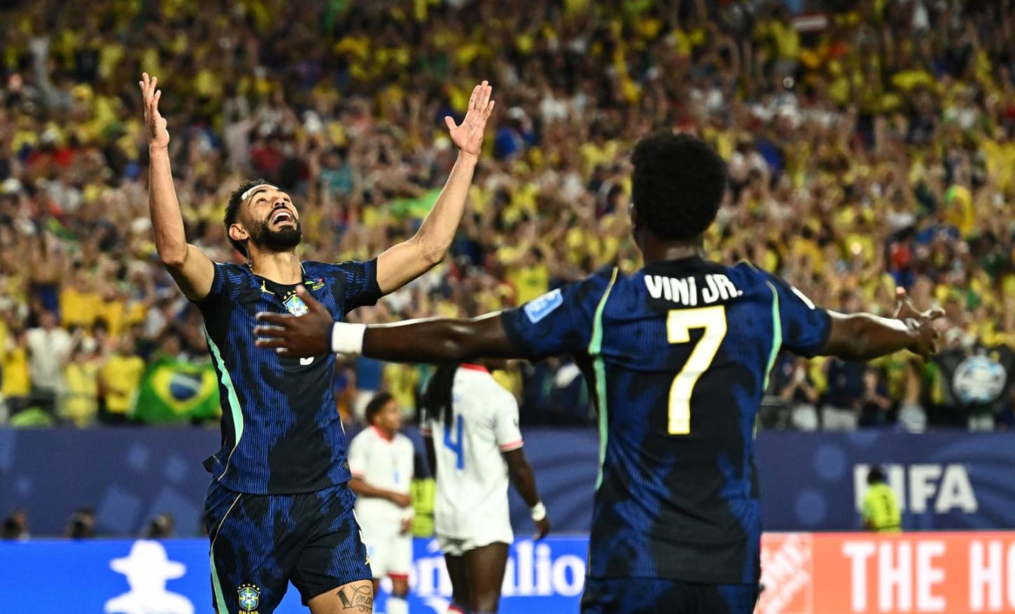 Copa do Mundo: Vinícius Júnior e Matheus Cunha comandam a vitória do Brasil contra o Haiti; próximo duelo contra a Escócia