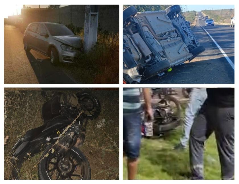Petrolina-PE é palco de quatro acidentes automobilísticos; Cohab Massangano, Mansueto, Projeto N-4 e Pedra Linda