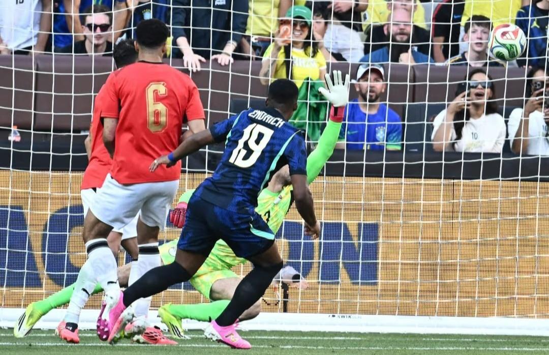 Último amistoso antes da Copa do Mundo: Com gol de Endrick, Brasil vence o Egito