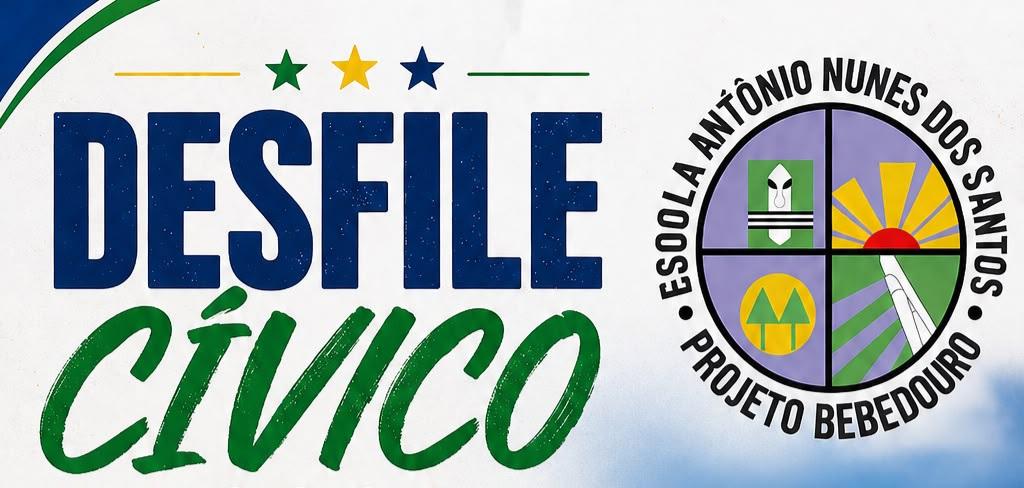 Escola Antônio Nunes dos Santos, do Projeto Bebedouro realizará o Desfile Cívico em alusão à Festa dos Colonos, nesta sexta (10)