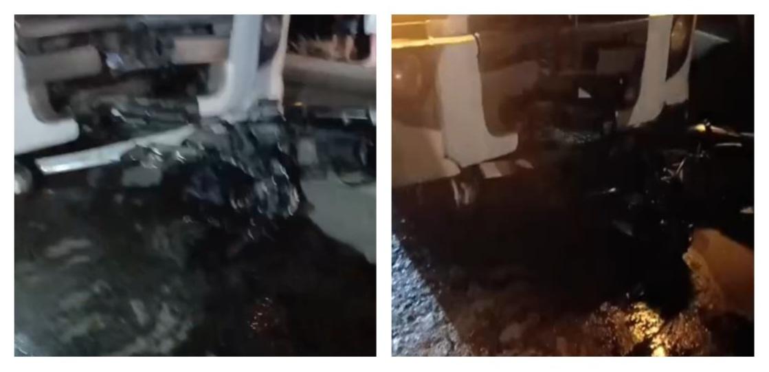 Acidente envolvendo moto e caminhão deixa uma vítima fatal em Petrolina-PE 