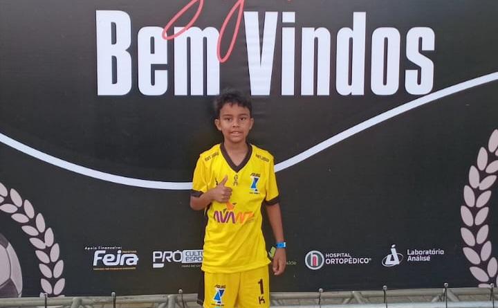 Destaque por onde passa, goleiro Miguel, de Lagoa Grande-PE participa da Copa Talentos em Feira de Santana-BA