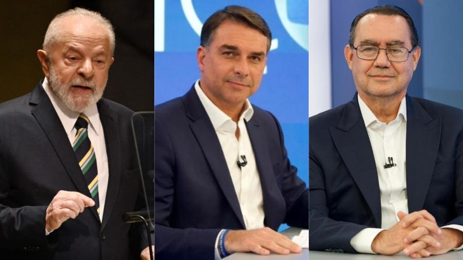 Novo levantamento para presidente mostra Lula com ampla vantagem contra Flávio e Cury em 3º lugar