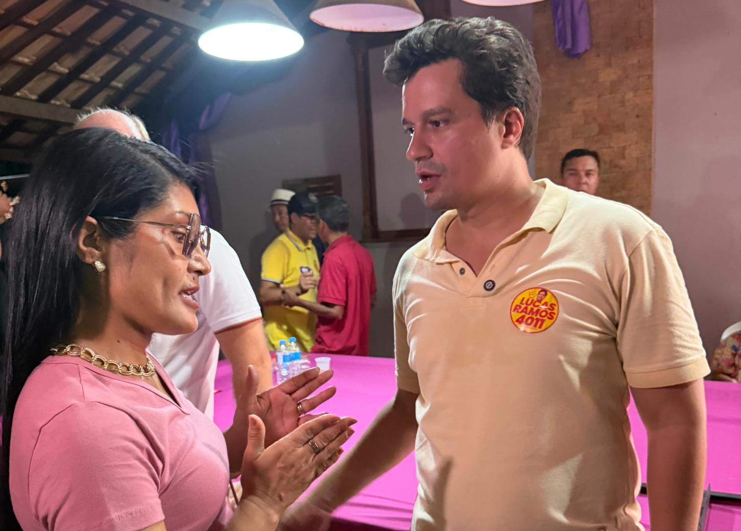 Candidato a deputado federal, Lucas Ramos promete mais recursos e reforça compromisso com a educação de Lagoa Grande-PE