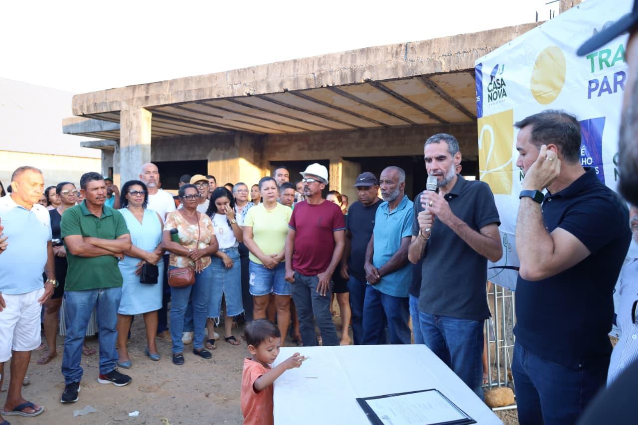 Com investimento de quase R$ 3 milhões, prefeito Anisio Viana autoriza a construção de nova creche em Casa Nova-BA