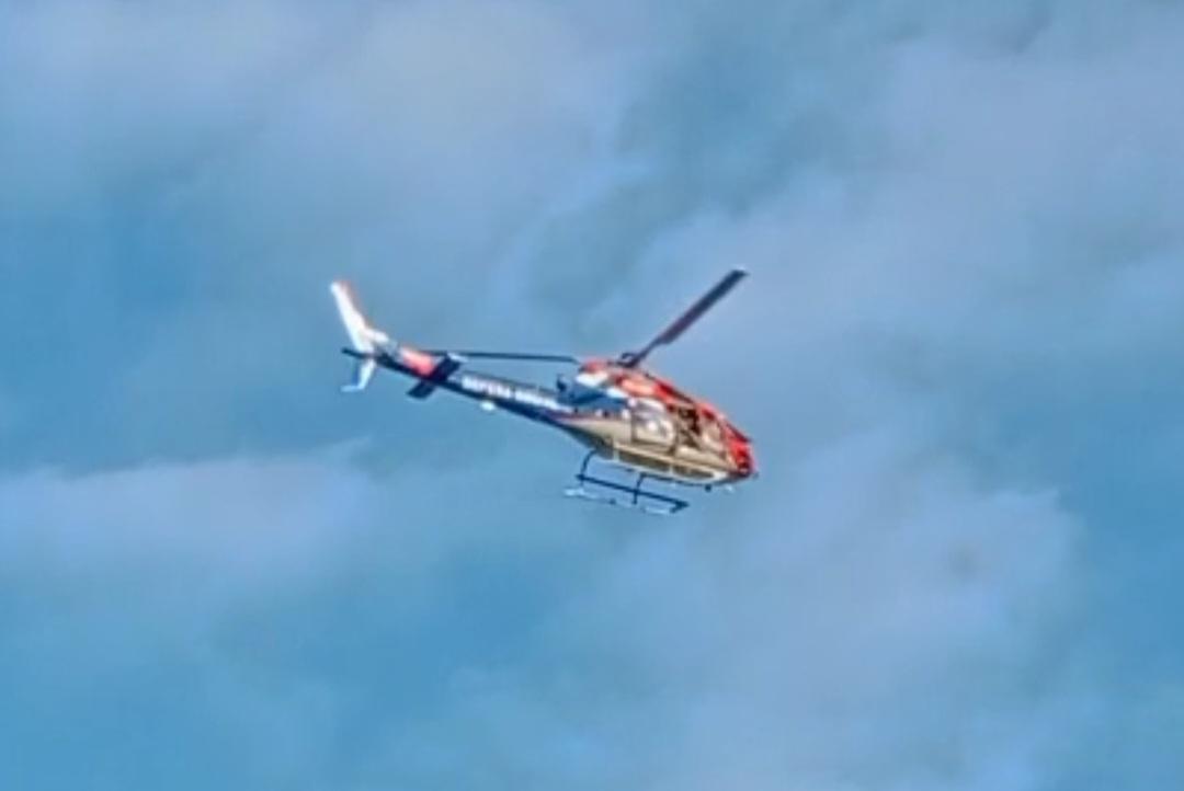 Polícia Militar e Grupo Tático Aéreo se mobilizam para socorrer homem, vítima de tentativa de homicídio em Petrolina-PE