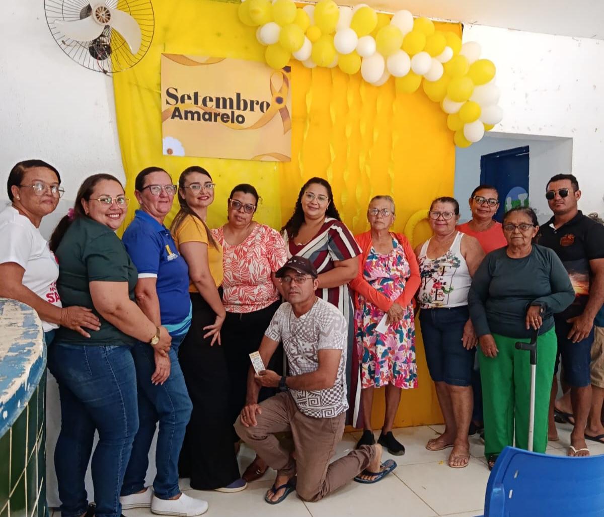 Prefeitura de Lagoa Grande-PE avança nos cuidados com a população e leva a campanha 'Setembro Amarelo' para Jutaí