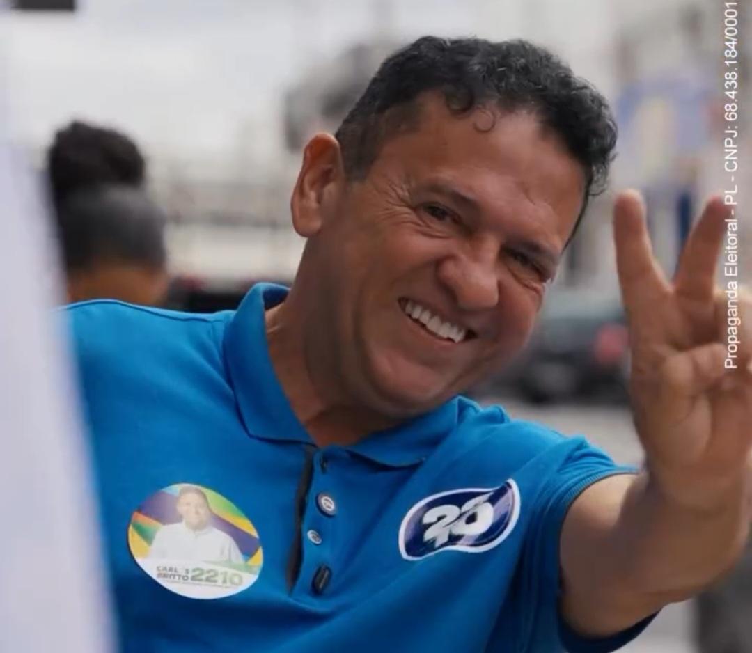 Candidato a deputado federal, Carlos Britto reforça o compromisso com a população: 