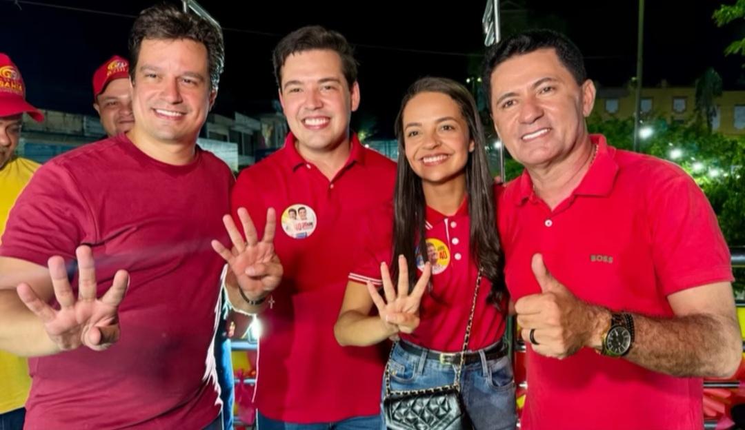 Candidato a deputado federal, Lucas Ramos reúne uma multidão e realiza grande caminhada em Correntes-PE