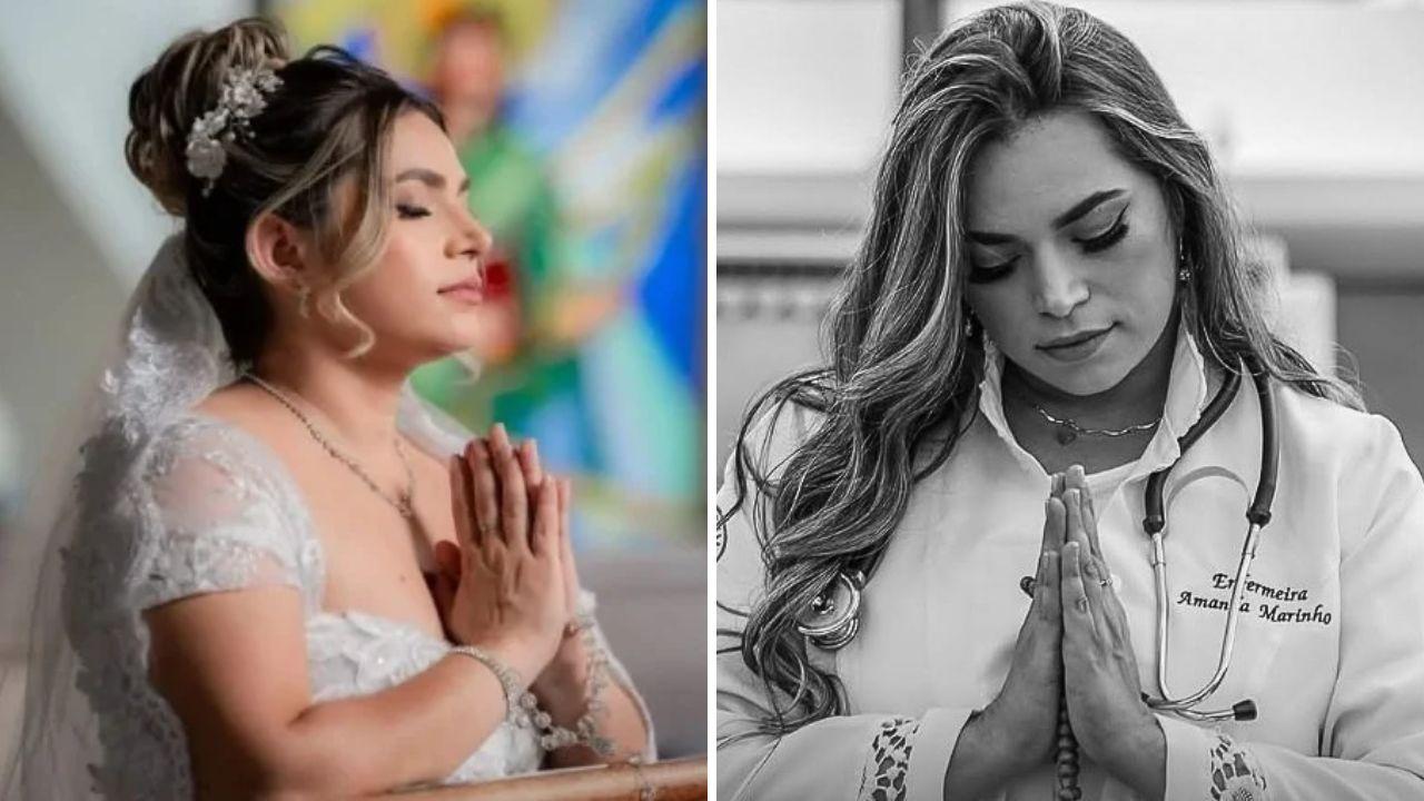 Enfermeira morre durante lua de mel ao sofrer reação alérgica após comer camarão