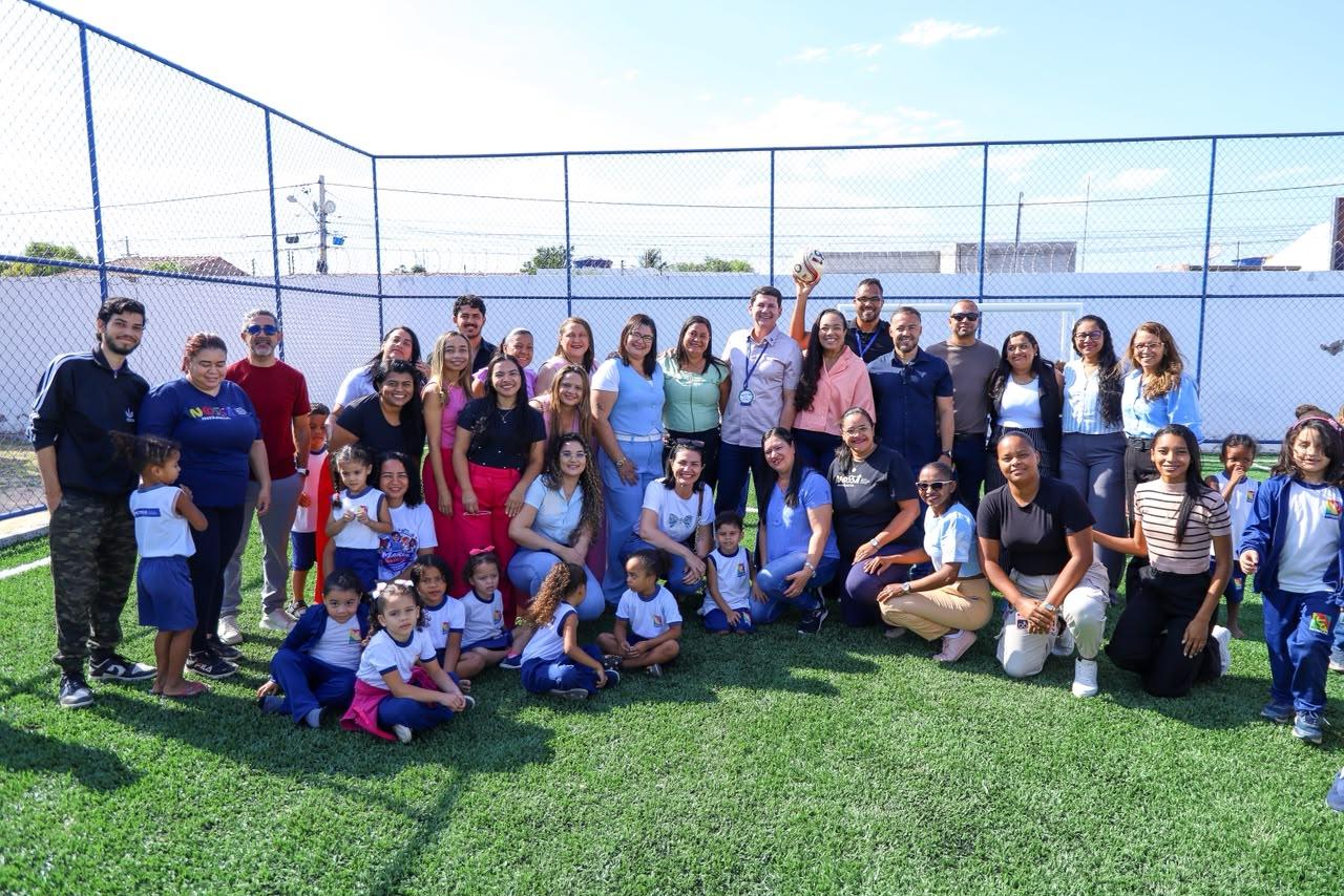 Prefeitura de Petrolina-PE amplia espaços de esporte e educação com 23 Areninhas nas escolas da Rede Municipal